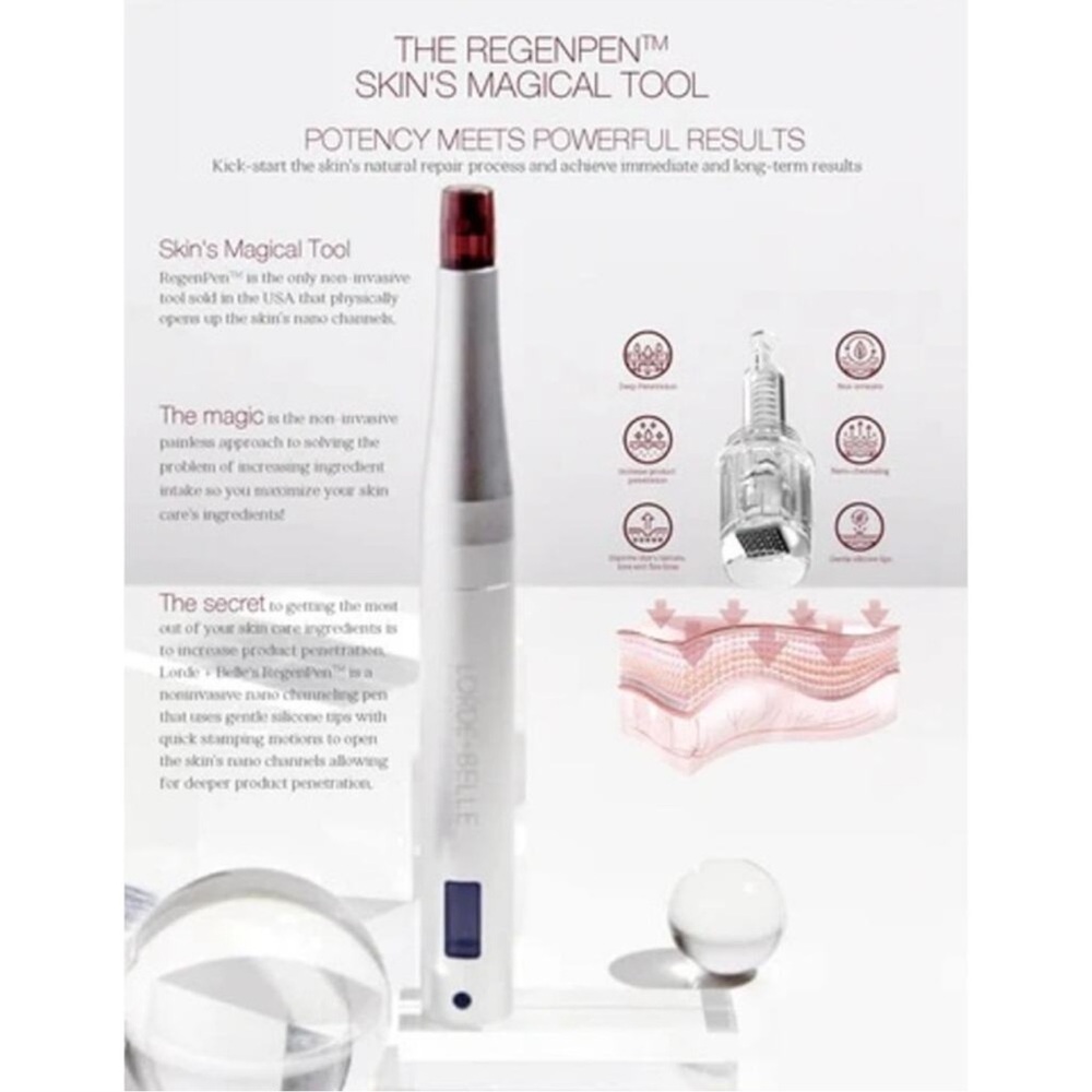 LORDE & BELLE NIB $299 Viral Botox & Limp Plump Alternative RegenPen